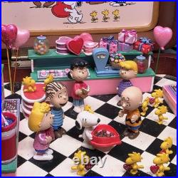 Peants And Gang Danbury Valentines Music Box Vintage Collectors Snoopy Music Box