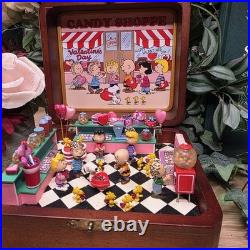 Peants And Gang Danbury Valentines Music Box Vintage Collectors Snoopy Music Box