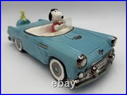 Peanuts Willitts Music Box Snoopy Joe Cool Blue Thunderbird WithWindshield Works
