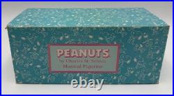 Peanuts Willitts Music Box Snoopy Joe Cool Blue Thunderbird WithWindshield Works