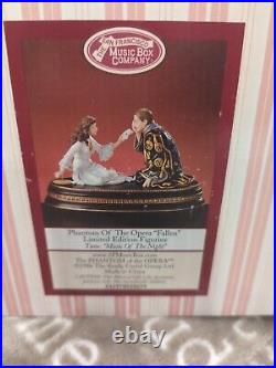 Phantom of the Opera Fallen Limited Edition Figurine Music Box 1986