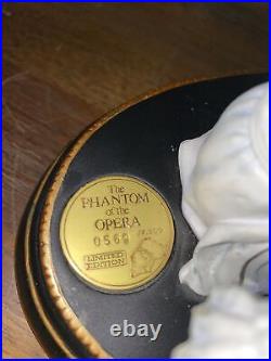 Phantom of the Opera Music Box Figurine Fallen Mask Ltd Edition San Francisco