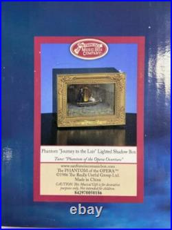 Phantom of the Opera Musical Shadow Box, 1986 San Francisco Music Box