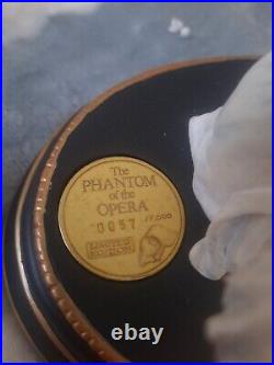 Phantom of the Opera San Francisco Music Box Fallen Mask Figurine Christine 1986