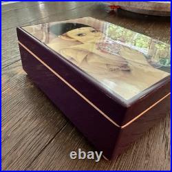 Pierrot Love Mira Fujita Schmid 1981 Vintage lacquer musical jewelry box
