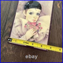 Pierrot Love Mira Fujita Schmid 1981 Vintage lacquer musical jewelry box