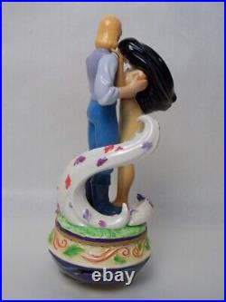 Pocahontas John Smith Disney Enesco VTG Music Box Color of the Wind Very Rare