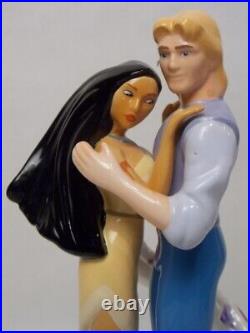 Pocahontas John Smith Disney Enesco VTG Music Box Color of the Wind Very Rare