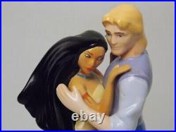 Pocahontas John Smith Disney Enesco VTG Music Box Color of the Wind Very Rare