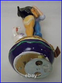 Pocahontas John Smith Disney Enesco VTG Music Box Color of the Wind Very Rare