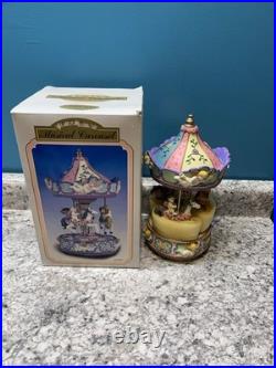 Poly Musical Carousel 10 Tall #04068 with Box NEW Vintage -The Carousel Waltz
