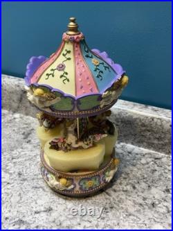Poly Musical Carousel 10 Tall #04068 with Box NEW Vintage -The Carousel Waltz