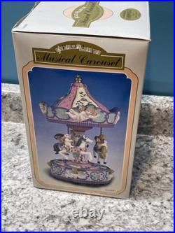 Poly Musical Carousel 10 Tall #04068 with Box NEW Vintage -The Carousel Waltz