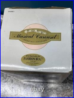 Poly Musical Carousel 10 Tall #04068 with Box NEW Vintage -The Carousel Waltz