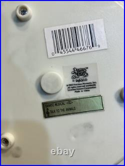 Precious Moments Noah's Ark Music Player Talk To The Animals Baby Nursery