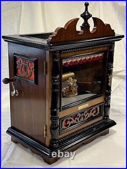 Prized Collectible REUGE 3/72 MUSIC BOX Olde Railway Station Tchaikovsky VID