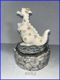 Puff the Magic Dragon Spinning Music Box Rare Vintage Near Mint Condition WORKS Puff the Magic Dragon Spinning Music Box Rare Vintage Near Mint Condition WORKS