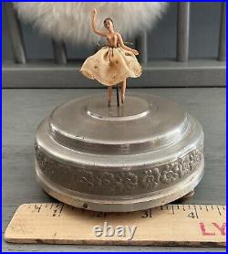 RARE 1950s Cody Musical Inc. Dancing Ballerina Music Box Automation Working