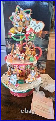 RARE! 1994 Enesco Sugar'N' Spice CAPADES ORIGINAL BOX. MUSIC BOX CHRISTMAS