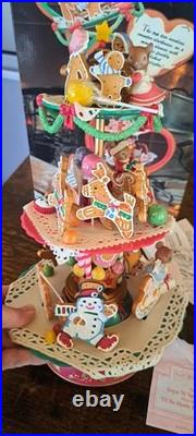 RARE! 1994 Enesco Sugar'N' Spice CAPADES ORIGINAL BOX. MUSIC BOX CHRISTMAS