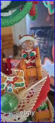 RARE! 1994 Enesco Sugar'N' Spice CAPADES ORIGINAL BOX. MUSIC BOX CHRISTMAS