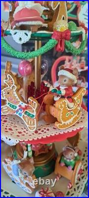 RARE! 1994 Enesco Sugar'N' Spice CAPADES ORIGINAL BOX. MUSIC BOX CHRISTMAS
