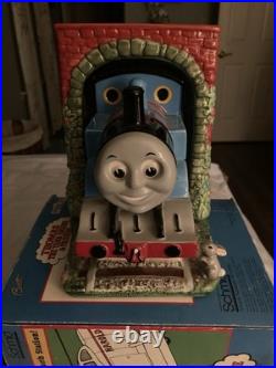 RARE 1994 Schmid Britt Allcroft Thomas The Tank Engine Theme Music Box Plays