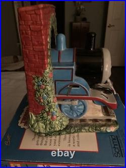 RARE 1994 Schmid Britt Allcroft Thomas The Tank Engine Theme Music Box Plays