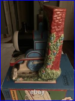 RARE 1994 Schmid Britt Allcroft Thomas The Tank Engine Theme Music Box Plays