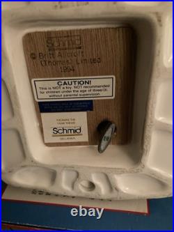 RARE 1994 Schmid Britt Allcroft Thomas The Tank Engine Theme Music Box Plays
