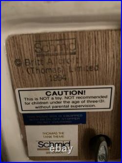 RARE 1994 Schmid Britt Allcroft Thomas The Tank Engine Theme Music Box Plays