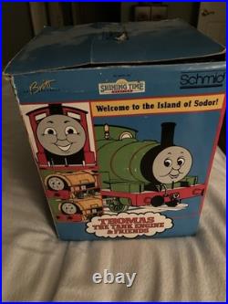 RARE 1994 Schmid Britt Allcroft Thomas The Tank Engine Theme Music Box Plays