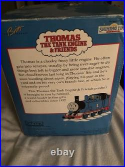 RARE 1994 Schmid Britt Allcroft Thomas The Tank Engine Theme Music Box Plays