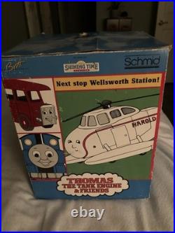 RARE 1994 Schmid Britt Allcroft Thomas The Tank Engine Theme Music Box Plays