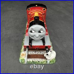 RARE 1994 Schmid James Red Engine Thomas Tank Engine Music Box Works