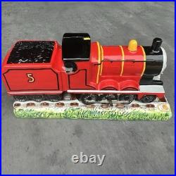 RARE 1994 Schmid James Red Engine Thomas Tank Engine Music Box Works