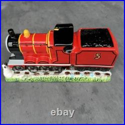 RARE 1994 Schmid James Red Engine Thomas Tank Engine Music Box Works