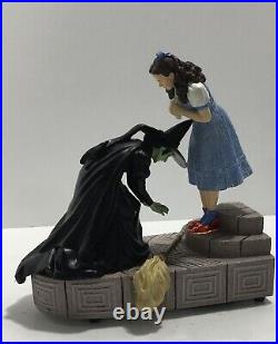 RARE 75 Anniversary Wizard Of Oz San Francisco Music Box Co Dorothy Wicked Witch