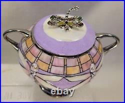 RARE! Collection of 6 Music Boxes from ERA OF LOUIS TIFFANY Heirloom Porcelain