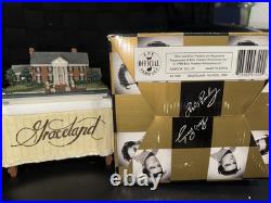 RARE Elvis Presley's GRACELAND The King Vintage 1998 Figurine Music Box Original RARE Elvis Presley's GRACELAND The King Vintage 1998 Figurine Music Box Original