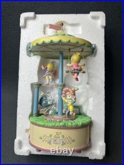 RARE Enesco Precious Moments SAMMY'S CIRCUS Multi-Action Music Box, NEW