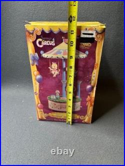 RARE Enesco Precious Moments SAMMY'S CIRCUS Multi-Action Music Box, NEW