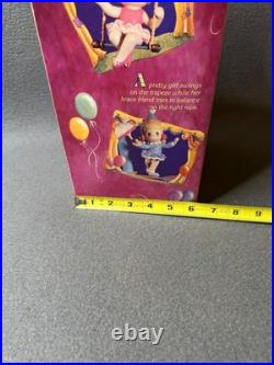RARE Enesco Precious Moments SAMMY'S CIRCUS Multi-Action Music Box, NEW