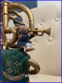 RARE Enesco Strike Up The Band Mice Trumpet Multi-Action Music Box In Box RARE Enesco Strike Up The Band Mice Trumpet Multi-Action Music Box In Box