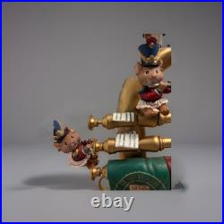 RARE Enesco Strike Up The Band Mice Trumpet Multi-Action Music Box In Box RARE Enesco Strike Up The Band Mice Trumpet Multi-Action Music Box In Box