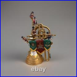 RARE Enesco Strike Up The Band Mice Trumpet Multi-Action Music Box In Box RARE Enesco Strike Up The Band Mice Trumpet Multi-Action Music Box In Box