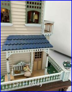 RARE Enesco Victorian Vignette Multi-Action Musical Doll House SEE VIDEO