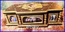 RARE-Franklin Mint Vatican Museum The Life of Christ Millennium Reuge Music