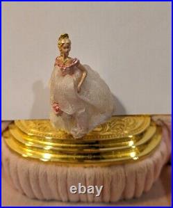 RARE House of Faberge Once upon a Dream Musical Jewelry Box Disney Cinderella