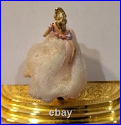 RARE House of Faberge Once upon a Dream Musical Jewelry Box Disney Cinderella